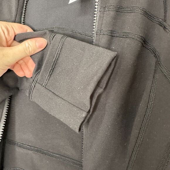Sold Lululemon Define Jacket Black Size 6 Full Zip Logo*** Sleeve Slim - Picture 11 of 11